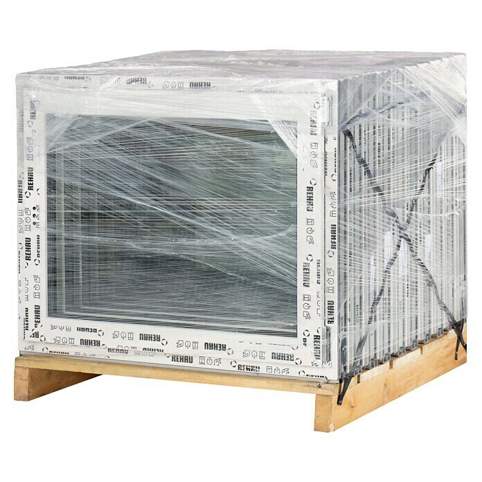 Solid Elements Ventana de PVC Basic (100 x 80 cm, Acristalamiento: x 3, Apertura según normativa: Derecha) | BAUHAUS