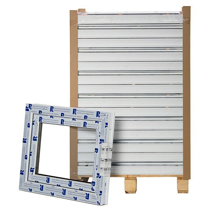Solid Elements Ventana para sótano (An x Al: 80 x 60 cm, Apertura según normativa: Derecha) | BAUHAUS