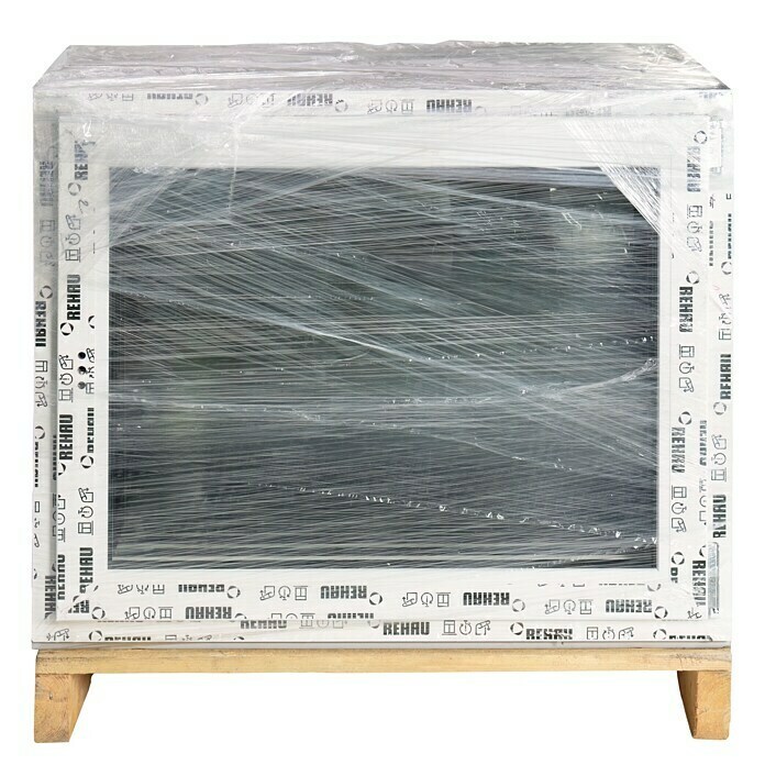 Solid Elements Ventana de PVC Basic (100 x 80 cm, Acristalamiento: x 3, Apertura según normativa: Derecha) | BAUHAUS