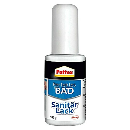 Pattex Reparatur-Lackstift Perfektes Bad (Weiß, 50 g)
