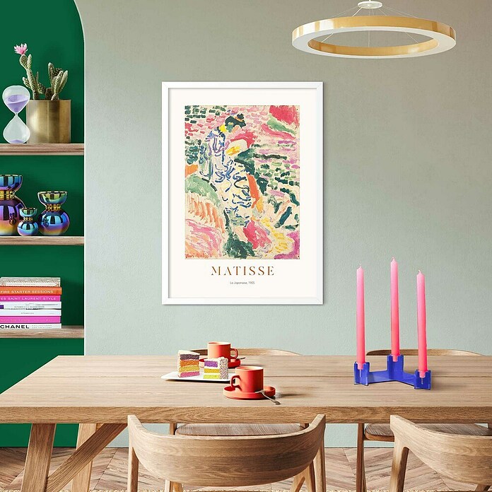 Reinders Bild Modern Frame (Matisse Garden Colours, B x H: 50 x 70 cm) | BAUHAUS