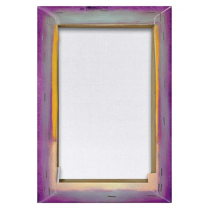 Reinders Leinwandbild Giclee on Canvas - Dance Kitchen, B x H: 20 x 30 cm - Leinwand mit einem lila gestrichenen Rahmen, ideal für Künstler, die ein einzigartiges Ausstellungsstück suchen. Die Leinwand ist leer und bereit zum Bemalen.