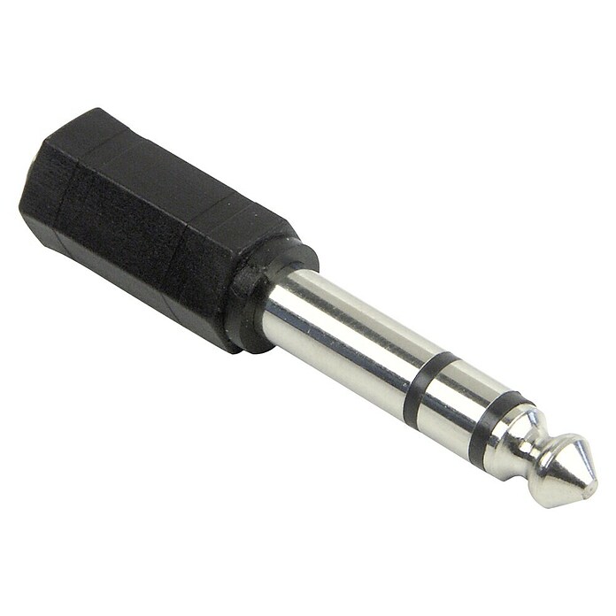 Schwaiger Avdio adapter  (Zavorna spojka 3,5 mm, vtičnica 6,3 mm) | 3372 - Audio/Video Zubehör | CBIA - Audio/Video | CBI - Audio/Video/Antenne/Sat | CB - Elektroinstallation | C - Elektro | BAUHAUS