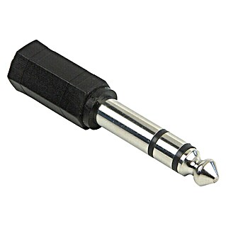 Schwaiger Audio-Adapter B4813819 (Klinkenkupplung 3,5 mm, Klinkenstecker 6,3 mm)