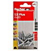 Fischer Taco universal SX Plus (Ø x L: 4 x 20 mm, Nylon, 28 ud.) | BAUHAUS