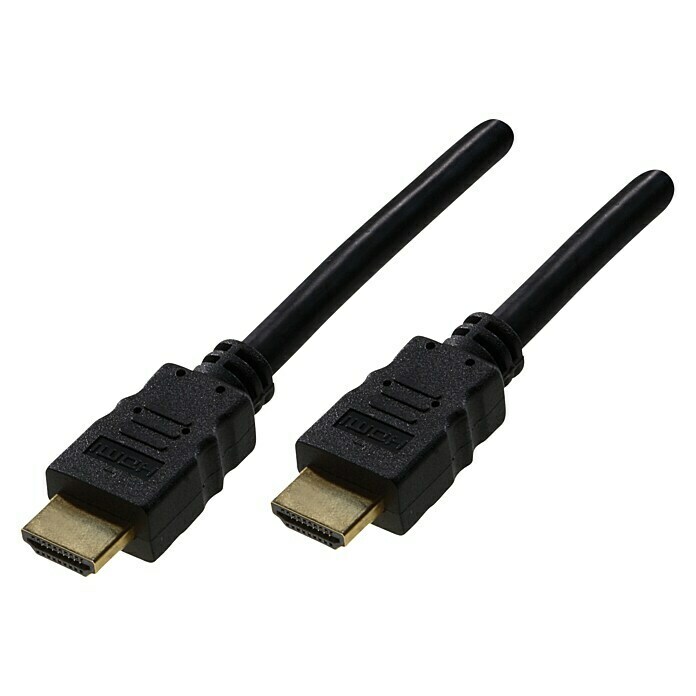 Schwaiger HDMI-Kabel (70 cm, Geschirmt, Vergoldete Kontakte)