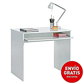Mesa de escritorio iJoy (L x An x Al: 54 x 90 x 79 cm, Blanco ártico)