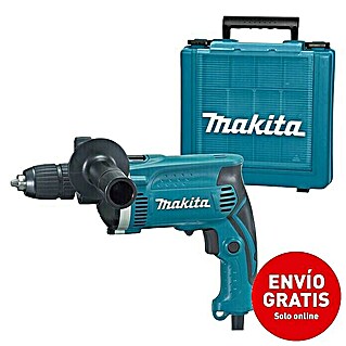 Makita Taladro percutor HP1631K (710 W, Portabrocas de sujeción rápida)