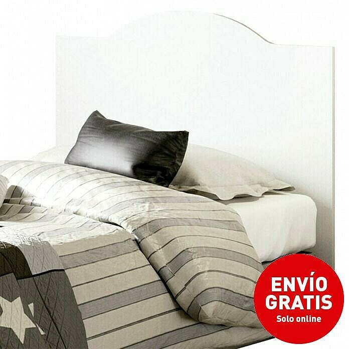 Muebles Pitarch Cabecero de cama Valentina (L x An x Al: 1,6 x 100 x 80 cm, Blanco) | BAUHAUS