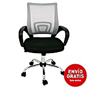 Silla de oficina Martina (Gris/Negro, Ruedas) | BAUHAUS
