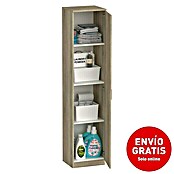 Muebles Pitarch Tibet Armario multiusos de madera (L x An x Al: 35 x 40 x 180 cm, Roble cambrian, Espesor: 16 mm) | BAUHAUS