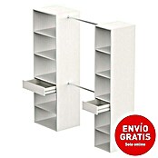 Muebles Pitarch Mueble vestidor Cloe (L x An x Al: 50 x 200 x 200 cm, Melamina, Blanco) | BAUHAUS