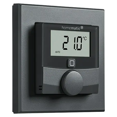 Homematic IP  Funk-Raumthermostat mit Luftfeuchtigkeitssensor HmIP-WTH-A