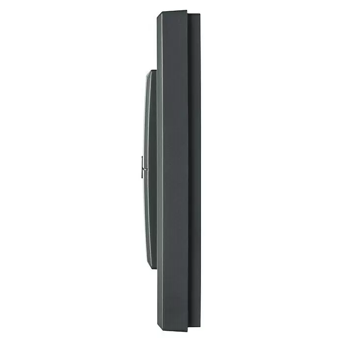 Homematic IP Funk-Wandtaster HmIP-WRC2-A2-fach, Batteriebetrieben, Anthrazit, 19 x 86 x 86 mm