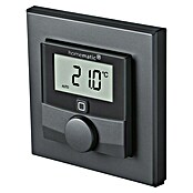 Homematic IP Funk-Raumthermostat mit Luftfeuchtigkeitssensor HmIP-WTH-A (Anthrazit, Batteriebetrieben, 86 x 86 x 23,5 mm) | BAUHAUS