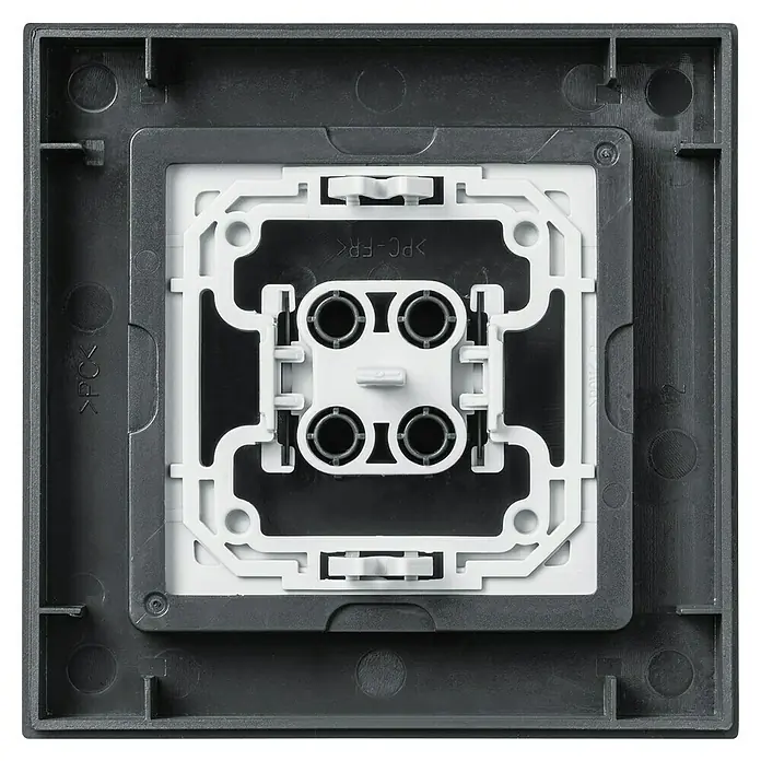 Homematic IP Taster Wippe HmIP-BRA-AMit Pfeilen, Anthrazit, 16 x 86 x 86 mm