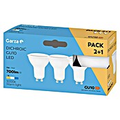 Garza Set de bombillas LED (GU10, Capacidad de atenuación: No regulable, Blanco cálido, 700 lm, 7 W, 3 ud.) | BAUHAUS