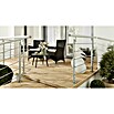 Treba Frewa Geländerset AG2 (Oberbodenmontage, Aluminium, Silber, Länge: 1.500 mm)