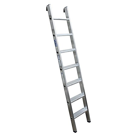 Krause Stabilo Anlegeleiter + S (Anzahl Tritte: 7 Stk., Arbeitshöhe: 2,9 m, Aluminium)