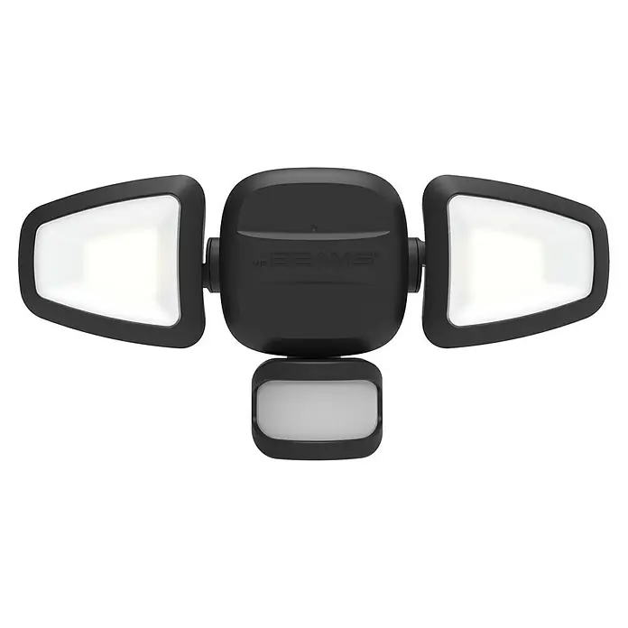 Mr. Beams LED-Strahler MB3200 - L x B x H: 27 x 9 x 10,5 cm, Neutralweiß, Schwarz - Die Mr. Beams MB360XT kabellose LED-Strahler mit Bewegungsmelder, die für Sicherheit und Komfort in Ihrem Außenbereich sorgen.