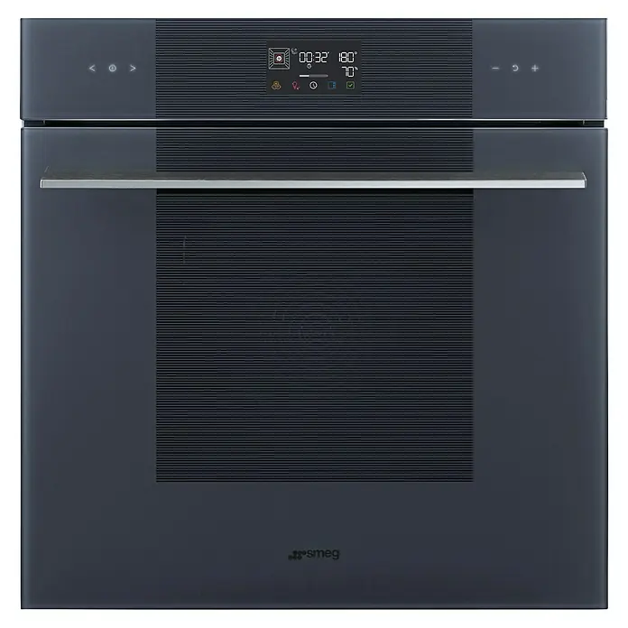 Smeg Horno empotrado SO6102S3PG - Número de tipos de calentamiento: 12 ud., Volumen horno: 67 l - Aquí hay un horno empotrable Smeg con pantalla digital, que ofrece una estética moderna para cualquier cocina.