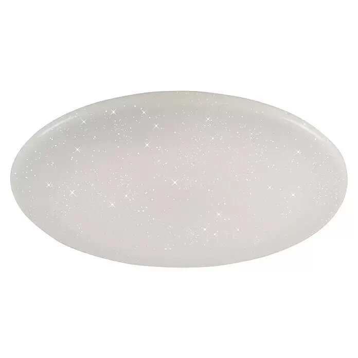 Just Light LED-Deckenleuchte rund LOLAsmart-URANUS - 54 W, Ø x H: 69,5 x 8,9 cm, Weiß, RGBW - Vorderansicht