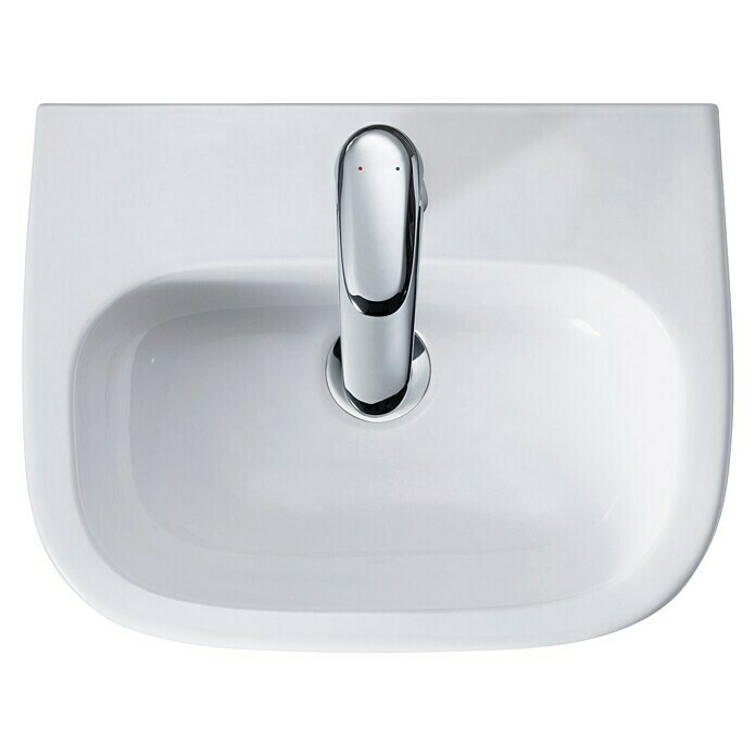 Duravit D-Code Waschbecken (34 x 45 cm, Keramik, Weiß)