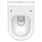 Duravit Starck 3 Spülrandloses Wand-WC (Ohne WC-Sitz, Ohne Beschichtung, Tiefspüler, Weiß)