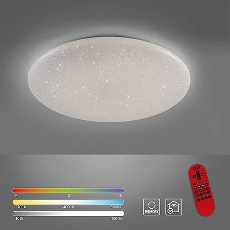 Just Light  LED-Deckenleuchte rund LOLAsmart-URANUS