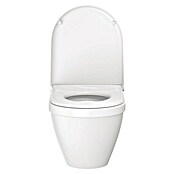 Duravit Starck 3 Wand-WC (Ohne WC-Sitz, Ohne Beschichtung, Tiefspüler, Weiß)