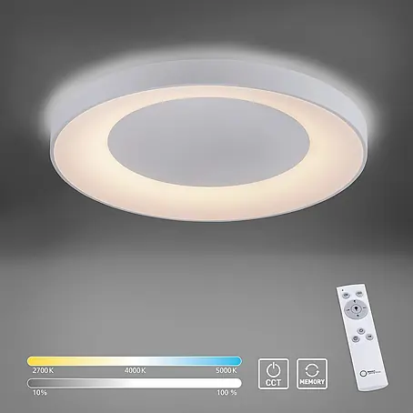 Just Light  LED-Deckenleuchte rund ANIKA