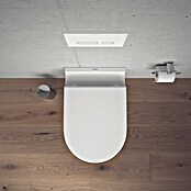 Duravit Starck 3 Spülrandloses Wand-WC (Ohne WC-Sitz, Ohne Beschichtung, Tiefspüler, Weiß)