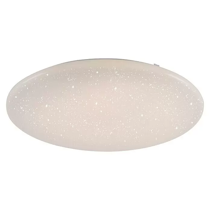 Just Light LED-Deckenleuchte rund LOLAsmart-URANUS - 54 W, Ø x H: 69,5 x 8,9 cm, Weiß, RGBW - Vorderansicht