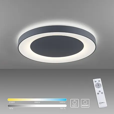 Just Light  LED-Deckenleuchte rund ANIKA