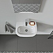 Duravit D-Code Waschbecken (34 x 45 cm, Keramik, Weiß)