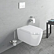 Duravit ME by Starck Spülrandloses Wand-WC-Set (Mit WC-Sitz, Tiefspüler, Weiß)