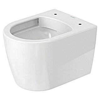 Duravit ME by Starck Wand-WC Compact (Spülrandlos, Ohne Spezialglasur, Spülform: Tief, WC Abgang: Waagerecht, Weiß)