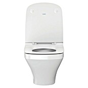 Duravit DuraStyle Spülrandloses Wand-WC-Set Compact (Mit WC-Sitz, Tiefspüler, Weiß)