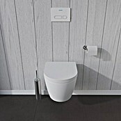 Duravit ME by Starck Spülrandloses Wand-WC Compact (Ohne WC-Sitz, Ohne Beschichtung, Tiefspüler, Weiß)