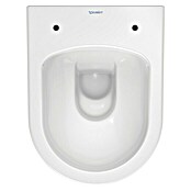 Duravit ME by Starck Spülrandloses Wand-WC Compact (Ohne WC-Sitz, Ohne Beschichtung, Tiefspüler, Weiß)