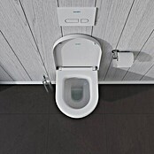 Duravit ME by Starck Spülrandloses Wand-WC Compact (Ohne WC-Sitz, Ohne Beschichtung, Tiefspüler, Weiß)