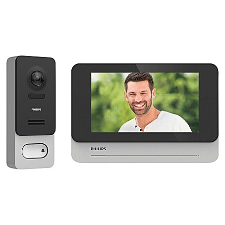Philips WelcomeEye Farb-Video-Türsprechanlage Wireless (Bildschirmgröße: 7 