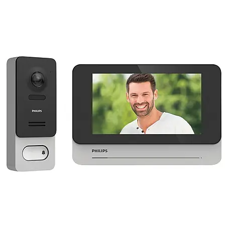 Philips WelcomeEye Farb-Video-Türsprechanlage Wireless