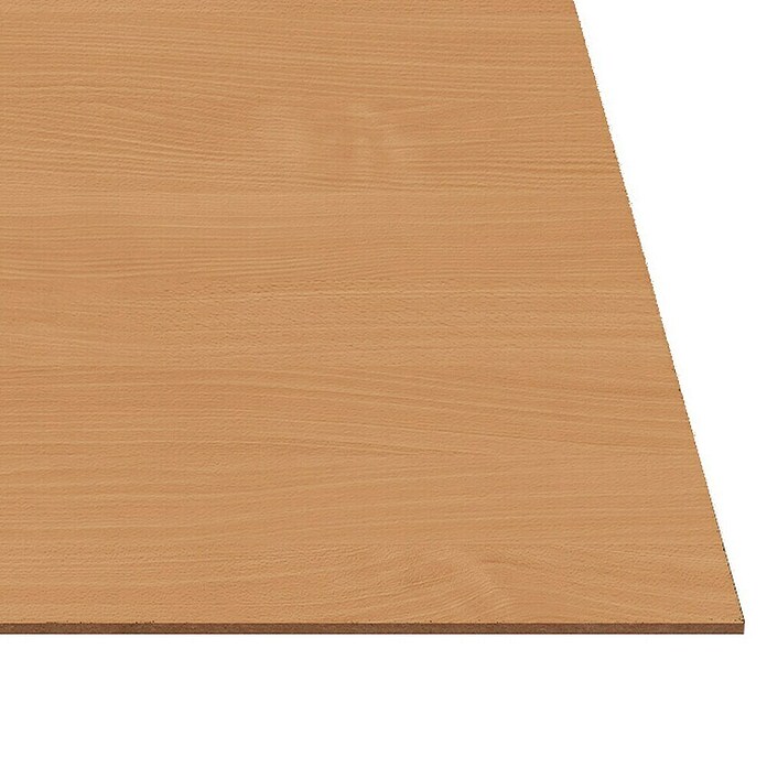 Tablero de melamina al corte Bavaria Beech (Haya, 244 cm x 122 cm x 3 mm) | BAUHAUS