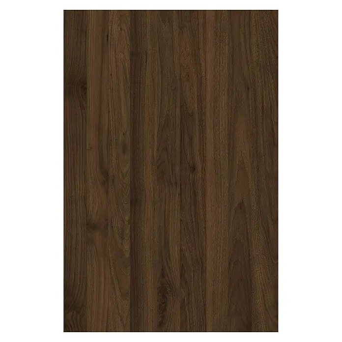 Tablero de melamina Memphis - Sapelly, 244 cm x 122 cm x 10 mm - Primer plano de una superficie de madera oscura y elegante que exhibe vetas naturales, ideal para muebles y diseño interior.