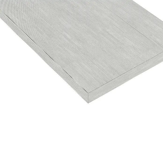 Tablero de melamina Alcatraz - Blanco, 120 cm x 60 cm x 16 mm - Pila de papel rayado, ideal para notas, bocetos y trabajo de oficina. Papel fino de alta calidad para una escritura óptima.
