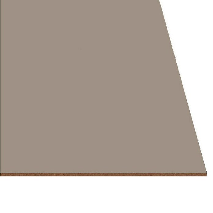 Tablero de melamina al corte Clay Grey (Gris, 244 cm x 122 cm x 3 mm) | BAUHAUS