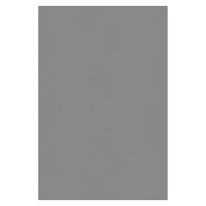 Tablero de melamina al corte Aluminio LAN - Gris, 244 cm x 122 cm x 3 mm - Fondo gris sólido, perfecto para superposiciones de texto o como telón de fondo sutil. Simplicidad y neutralidad en perfección.