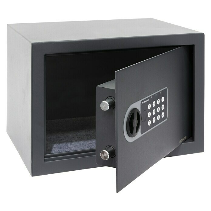 Arregui Caja fuerte para muebles 16501-S1 (L x An x Al: 31 x 20 x 20 cm, Tipo de cerradura: Códigos de usuario)