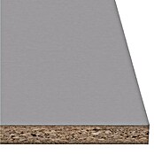 Tablero de melamina Aluminio LAN (Gris, 244 cm x 122 cm x 16 mm) | BAUHAUS